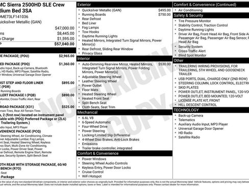 Used 2020 GMC Sierra 2500 SLE w/ SLE Value Package; image 45