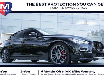 Used 2023 INFINITI Q50 Red Sport 400 w/ Black Opal Edition