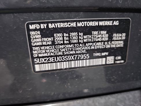 Used 2025 BMW X5 xDrive40i w/ M Sport Package image 38