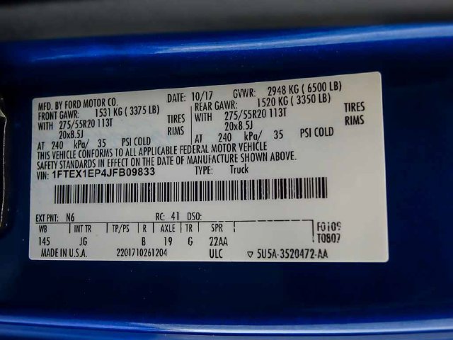 Used 2018 Ford F150 XL w/ Equipment Group 101A Mid AWD/4WD image 31
