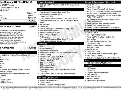 New 2026 Dodge Durango GT image 41