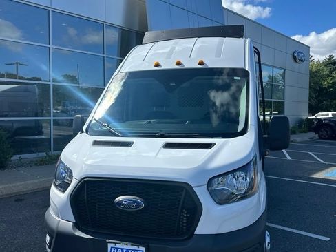 Used 2023 Ford Transit 350 148 High Roof Extended DRW RWD image 2