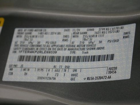 Used 2024 Ford Ranger Lariat w/ FX4 Off-Road Package image 17