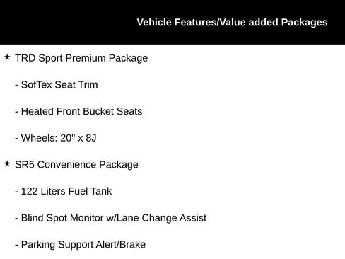 Used 2024 Toyota Tundra SR5 w/ TRD Sport Premium Package RWD image 7