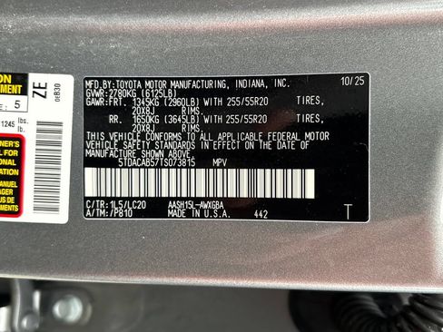 Used 2026 Toyota Grand Highlander AWD Hybrid image 35