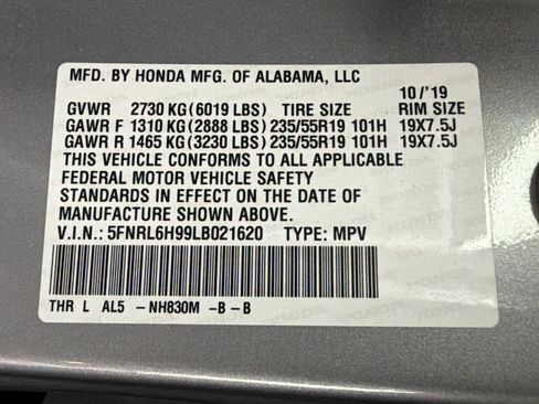 Used 2020 Honda Odyssey Elite image 17