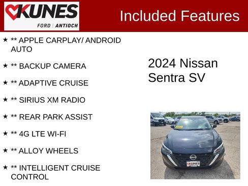 Used 2024 Nissan Sentra SV FWD image 3