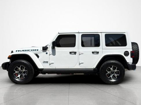 Used 2023 Jeep Wrangler Unlimited Rubicon 4xe w/ Steel Bumper Group AWD/4WD image 2