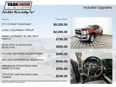 Certified 2020 RAM 2500 Big Horn w/ Level 1 Equipment Group image 6