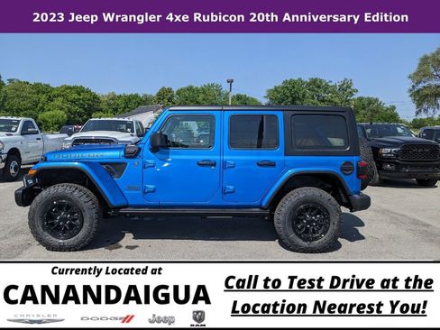 New 2023 Jeep Wrangler Unlimited Rubicon 4xe AWD/4WD image 4