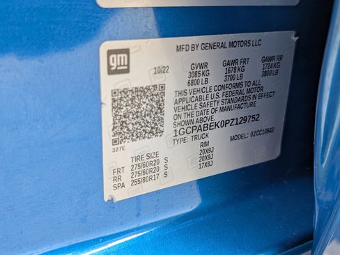 Used 2023 Chevrolet Silverado 1500 Custom w/ Rally Edition image 35