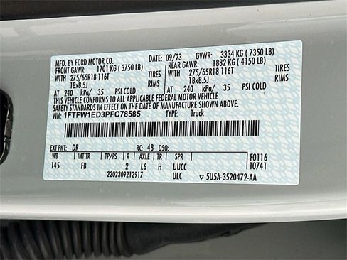 Used 2023 Ford F150 XLT w/ Equipment Group 302A High image 32