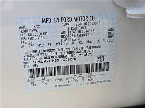Used 2025 Ford Explorer Active w/ Active Comfort Package RWD image 23