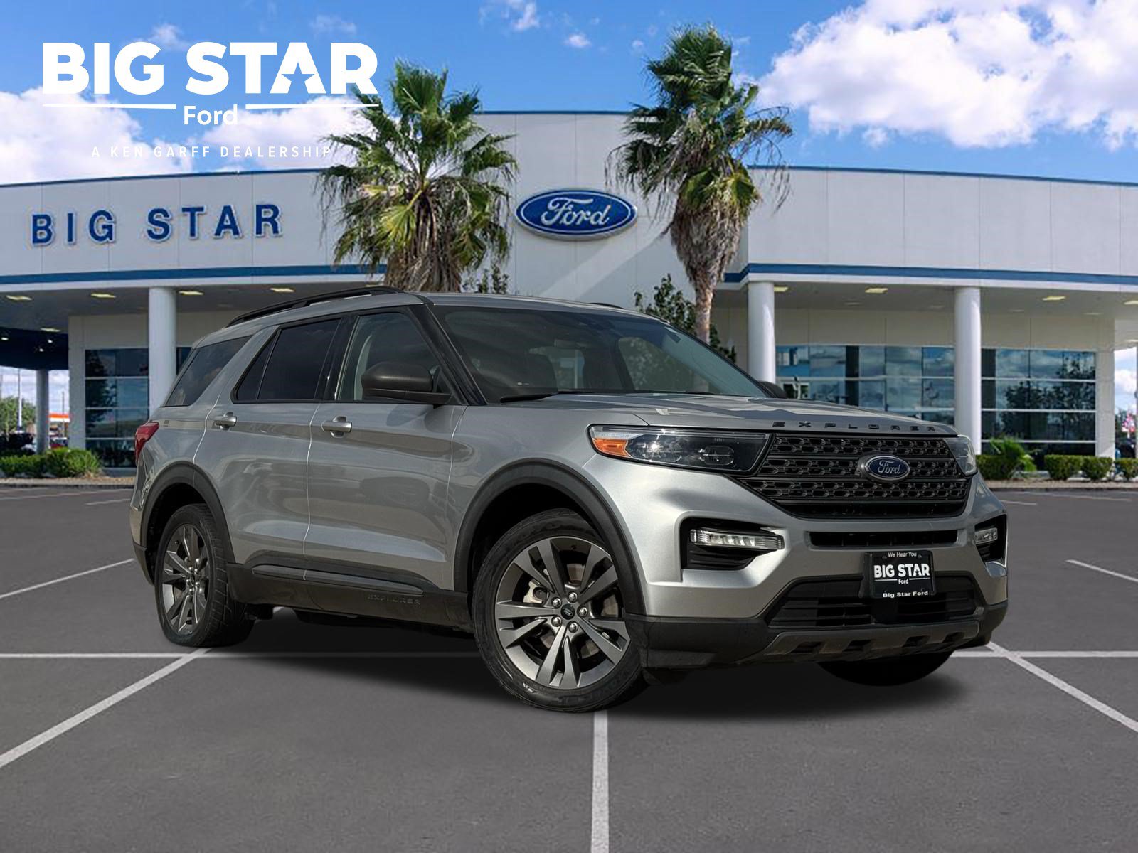 Used 2021 Ford Explorer XLT w/ Equipment Group 202A RWD image 1