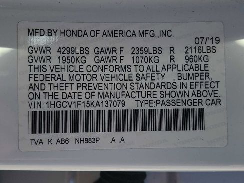 Used 2019 Honda Accord LX image 27