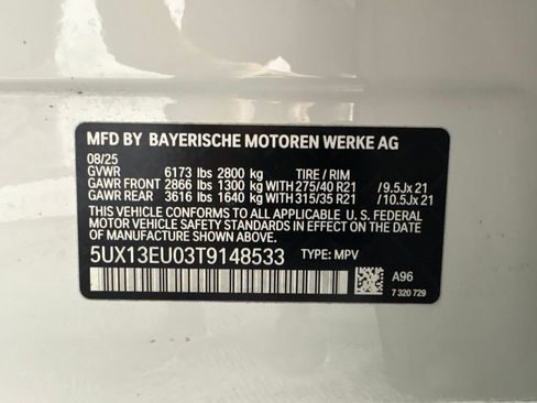 Certified 2026 BMW X5 sDrive40i w/ M Sport Package RWD image 36