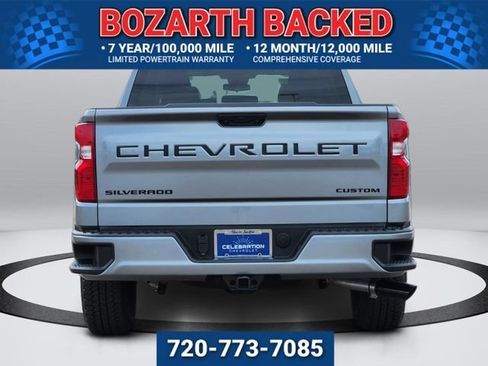Used 2026 Chevrolet Silverado 1500 Custom w/ Turbomax Blackout Package AWD/4WD image 5