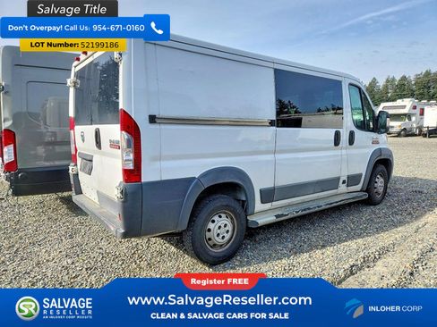 Used 2016 RAM ProMaster 1500 w/ Premium Appearance Group FWD image 4