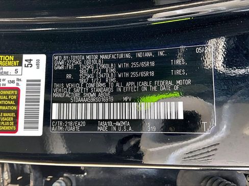 Used 2024 Toyota Grand Highlander FWD image 18