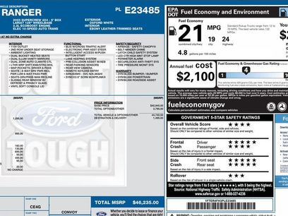 Used 2023 Ford Ranger Lariat w/ FX4 Off-Road Package