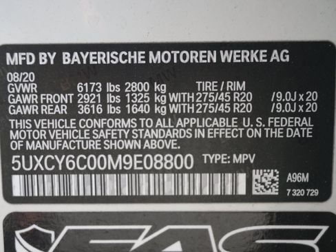 Used 2021 BMW X6 xDrive40i w/ Executive Package AWD/4WD image 37