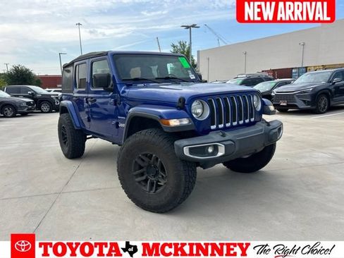 Used 2018 Jeep Wrangler Unlimited Sahara AWD/4WD image 1