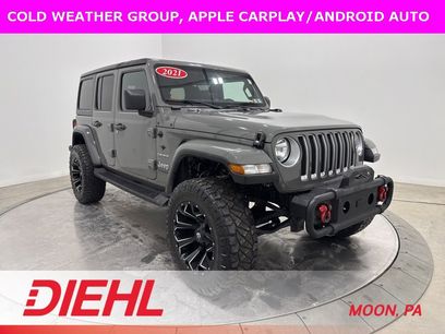 Certified 2021 Jeep Wrangler Unlimited Sahara w/ Cold Weather Group
