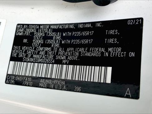 Used 2021 Toyota Sienna LE image 35