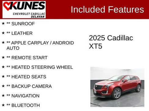 Used 2025 Cadillac XT5 Premium Luxury AWD/4WD image 3