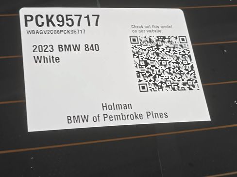 Certified 2023 BMW 840i Gran Coupe RWD image 23