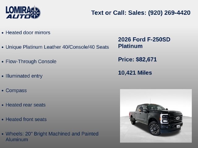 Used 2026 Ford F250 Platinum AWD/4WD image 39