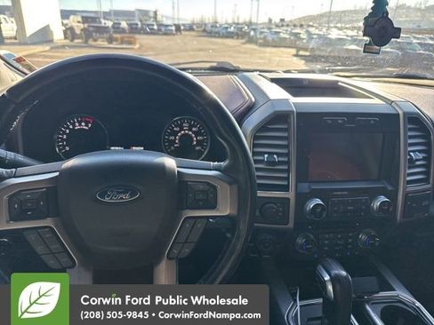 Used 2018 Ford F150 Platinum w/ Max Trailer Tow Package image 14