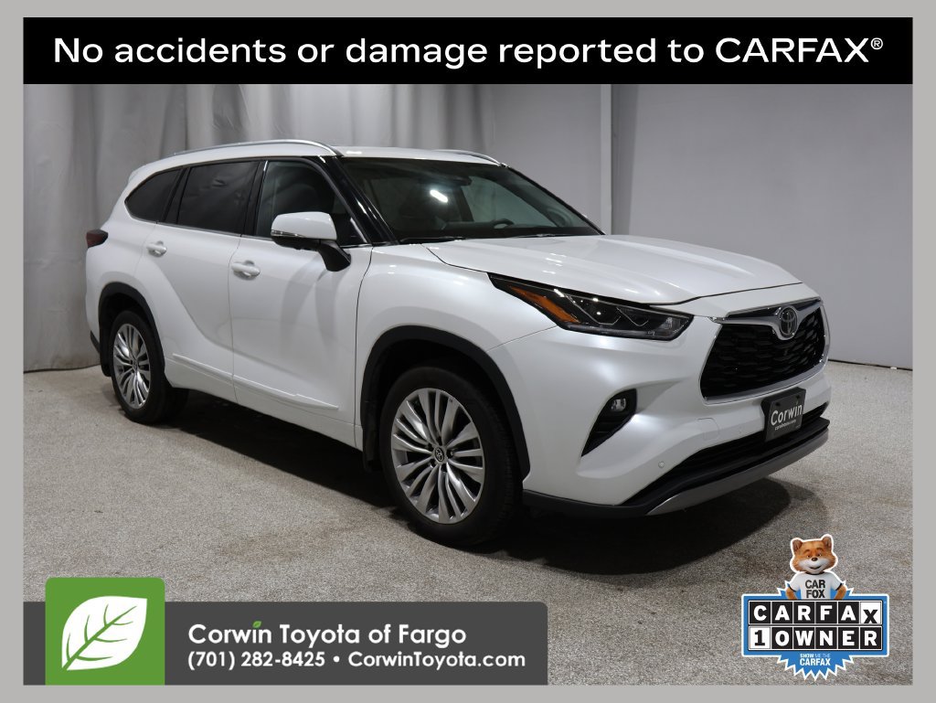 Used 2024 Toyota Highlander Platinum AWD/4WD 360° Tour