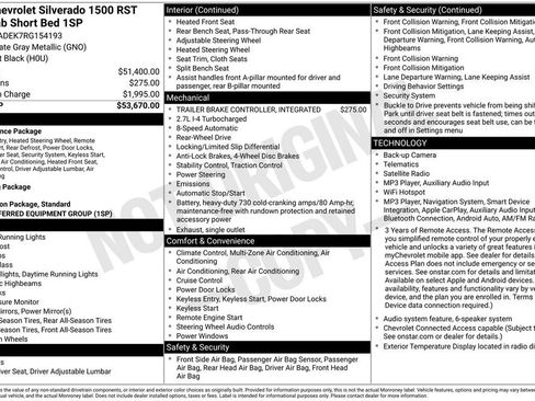 Used 2024 Chevrolet Silverado 1500 RST RWD image 5