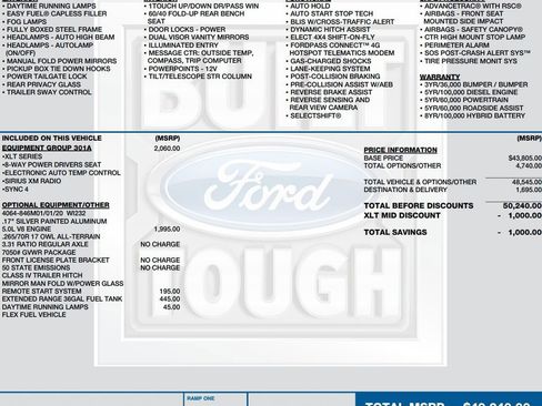 Used 2021 Ford F150 XLT w/ Equipment Group 301A Mid AWD/4WD image 2