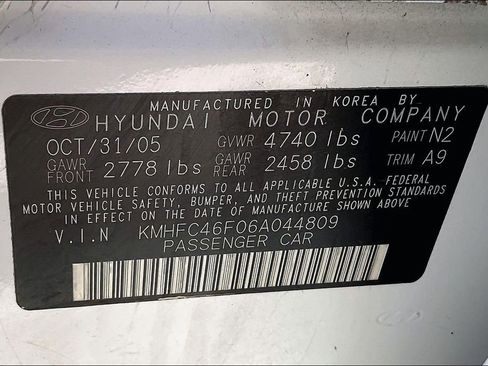 Used 2006 Hyundai Azera SE image 34