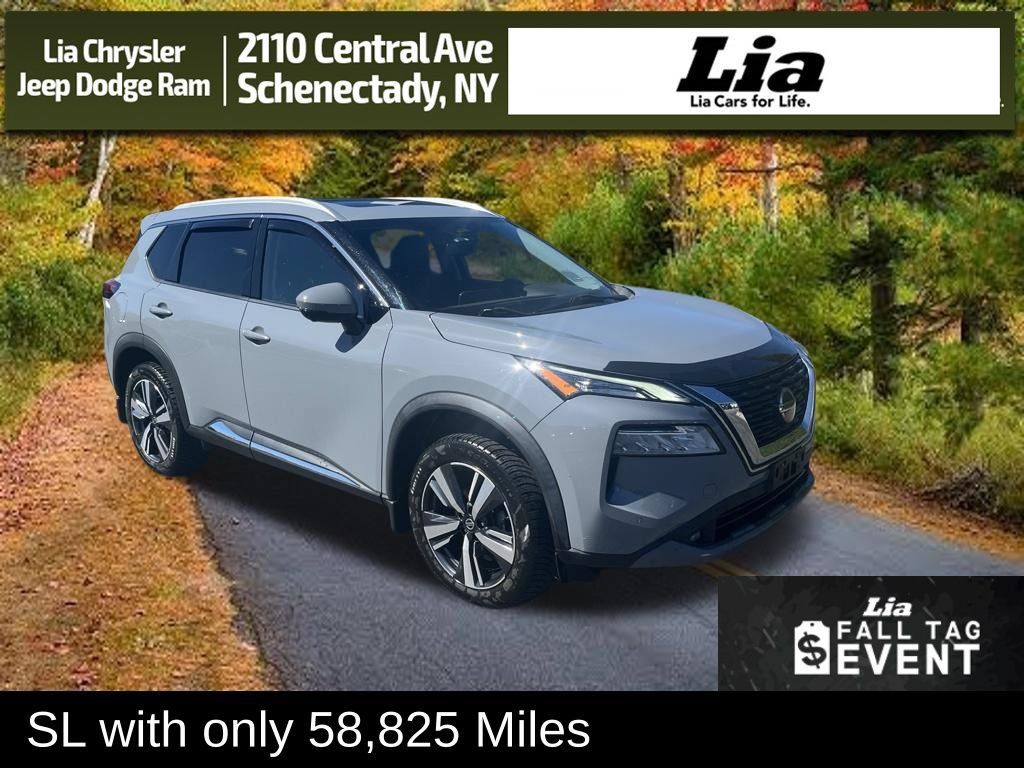 Used 2021 Nissan Rogue SL w/ Premium Package AWD/4WD image 1