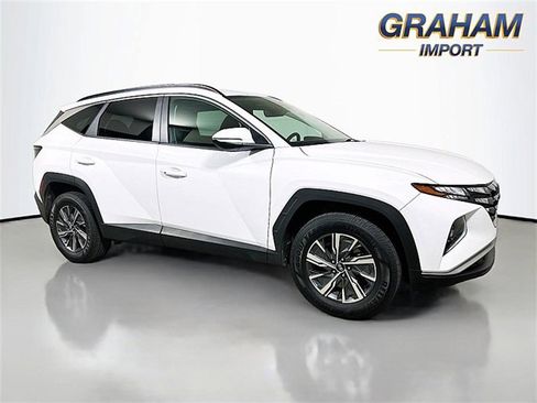 Used 2022 Hyundai Tucson Blue image 1