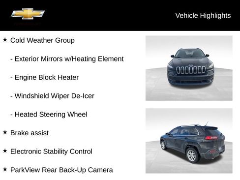 Used 2015 Jeep Cherokee Latitude w/ Cold Weather Group image 19