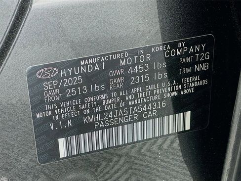 New 2026 Hyundai Sonata SE FWD image 20