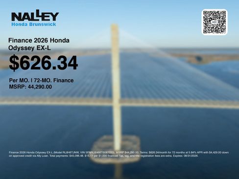 New 2026 Honda Odyssey EX-L image 7