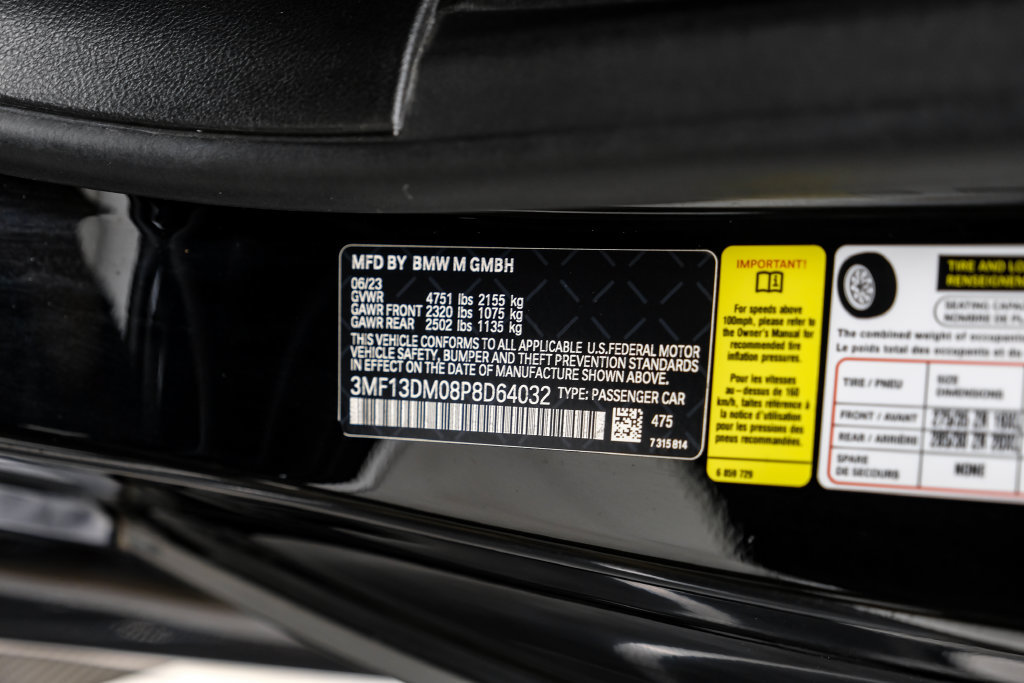 Used 2023 BMW M2 w/ Carbon Package RWD image 63