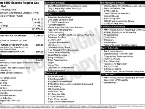 Used 2015 RAM 1500 Express AWD/4WD image 3