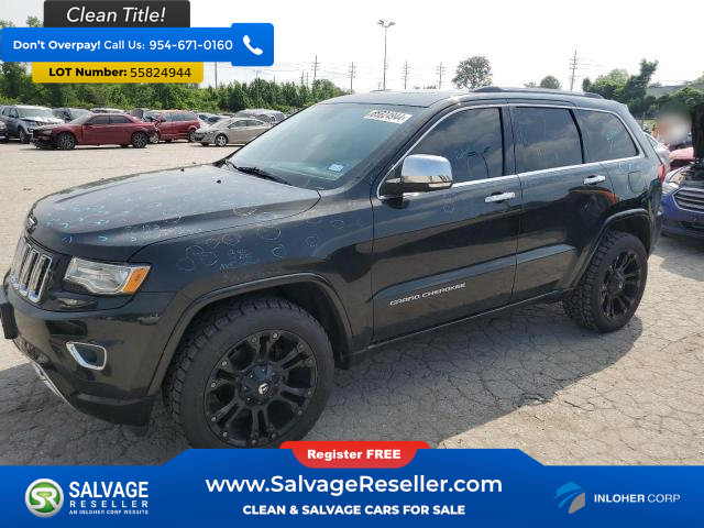 Used 2014 Jeep Grand Cherokee Overland AWD/4WD image 1