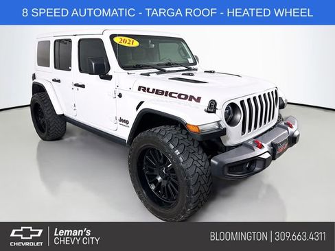 Used 2021 Jeep Wrangler Unlimited Rubicon AWD/4WD image 1
