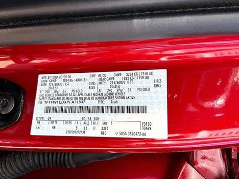 Used 2023 Ford F150 Lariat w/ Equipment Group 502A High AWD/4WD image 20