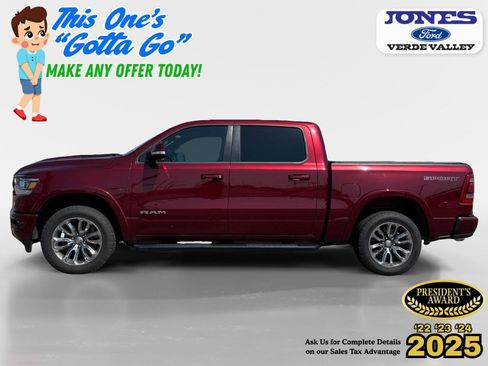 Used 2021 RAM 1500 Laramie w/ Sport Appearance Package AWD/4WD image 2