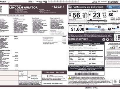 Used 2023 Lincoln Aviator Grand Touring w/ Equipment Group 301A