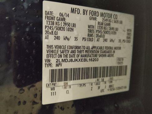 Used 2014 Lincoln MKX AWD w/ Equipment Group 102A image 33