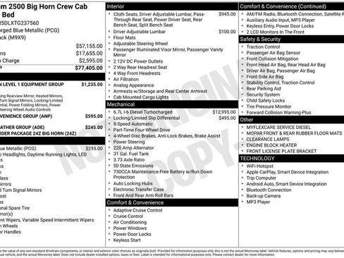 New 2026 RAM 2500 Big Horn AWD/4WD image 6
